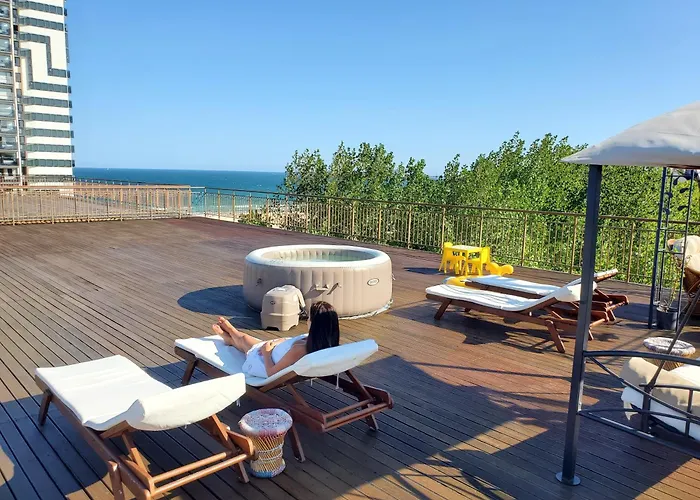 דירה Sea View Luxury Penthouse